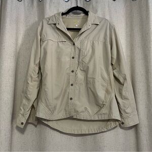 Mountain Hardwear Women’s Light Tan Shirt Jacket
